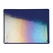 Aventurine Blue Transparent, Thin-rolled, Iridescent, rainbow, 2 mm, Fusible, 17 x 20 in., Half Sheet - 001140-0051-F-HALF