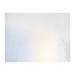 Clear Transparent, Thin-rolled, Iridescent, rainbow, 2 mm, Fusible, 17 x 20 in., Half Sheet - 001101-0051-F-HALF