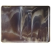 Dark Brown, White Opal, Dbl-rolled - 002209-0030-05x10