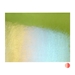 Fern Green Transparent, Thin-rolled, Iridescent, rainbow, 2 mm, Fusible, 17 x 20 in., Half Sheet - 001207-0051-F-HALF