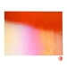 Orange Transparent, Thin-rolled, Iridescent, rainbow, 2 mm, Fusible, 17 x 20 in., Half Sheet - 001125-0051-F-HALF