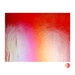 Red Transparent, Thin-rolled, Iridescent, rainbow, 2 mm, Fusible, 17 x 20 in., Half Sheet - 001122-0051-F-HALF